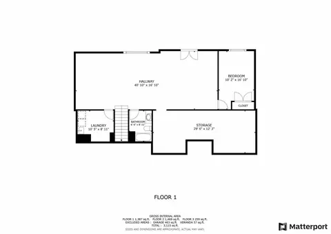 Floorplan - 112 E Brewer St, Roberts, WI 54023 photo 2 of 2