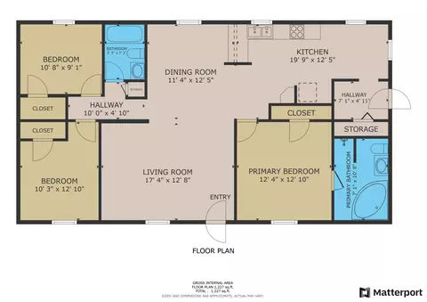 Floorplan - 617 Brookside Pass NE, Outing, MN 56662 photo 1 of 1