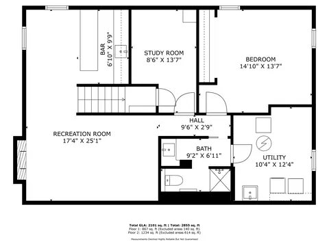 Floorplan - 9030 Kell Cir, Bloomington, MN 55437 photo 2 of 3
