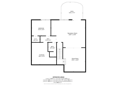 Floorplan - 26350 Alexander Ln, Shorewood, MN 55331 photo 1 of 3