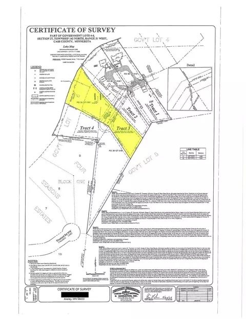 Tract 3 Lake May Drive Nw, Akeley, MN 56433