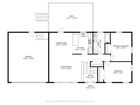Floorplan - 620 8th St SW, Faribault, MN 55021 photo 2 of 3