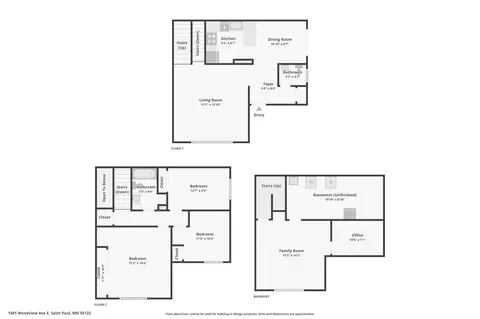 Floorplan - 1481 Woodview Ave E, Eagan, MN 55122 photo 4 of 4