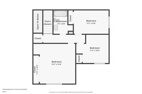 Floorplan - 1481 Woodview Ave E, Eagan, MN 55122 photo 3 of 4