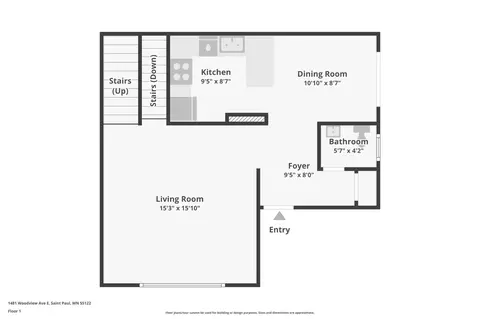 Floorplan - 1481 Woodview Ave E, Eagan, MN 55122 photo 2 of 4