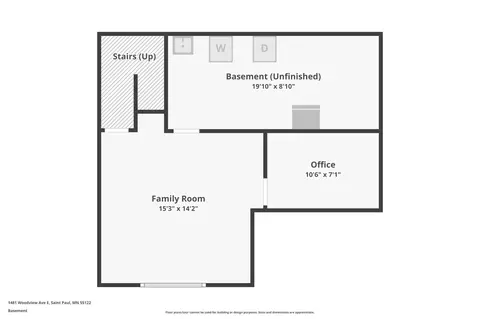 Floorplan - 1481 Woodview Ave E, Eagan, MN 55122 photo 1 of 4