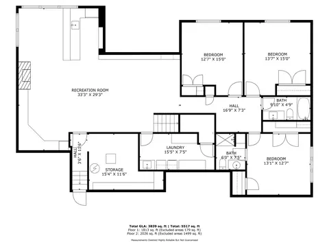 Floorplan - 6998 Kenmare Dr, Bloomington, MN 55438 photo 2 of 3