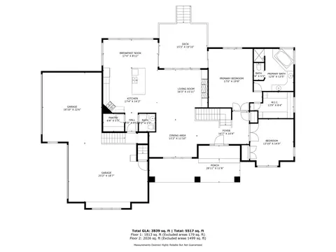 Floorplan - 6998 Kenmare Dr, Bloomington, MN 55438 photo 3 of 3