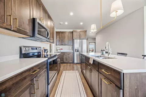 Kitchen - 203 Emma Ct, Mapleton, ND 58059 photo 3 of 4