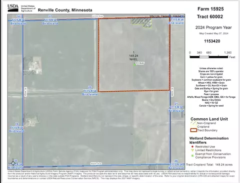 Nnnn 810th Avenue, Olivia, MN 56277
