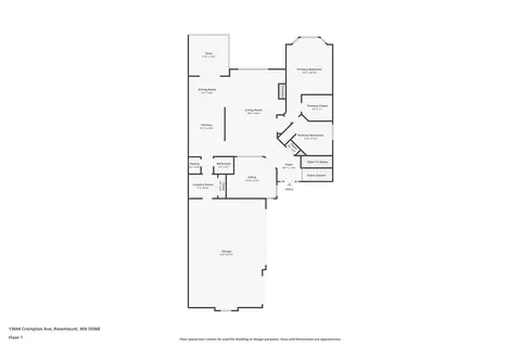 Floorplan - 13644 Crompton Ave, Rosemount, MN 55068 photo 1 of 3