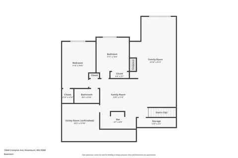 Floorplan - 13644 Crompton Ave, Rosemount, MN 55068 photo 2 of 3