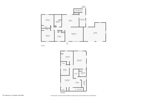 Floorplan - 517 Ladonna Ln, Faribault, MN 55021 photo 3 of 3