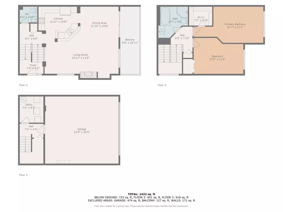 Floorplan - 1481 111th Ln NE #G, Blaine, MN 55449 photo 4 of 4