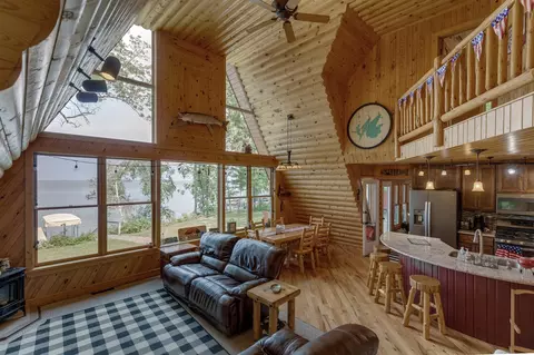 Living - 4426 Pine Point Dr NW, Walker, MN 56484 photo 1 of 5