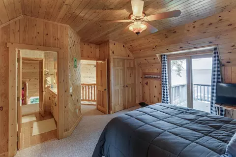 Bedroom - 4426 Pine Point Dr NW, Walker, MN 56484 photo 7 of 8