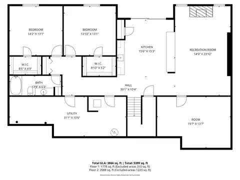 Floorplan - 973 200th Ave NW, Cedar, MN 55011 photo 2 of 5