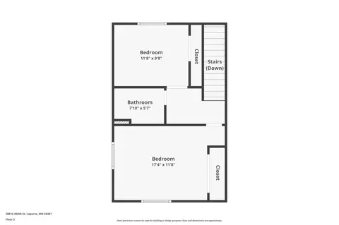 Floorplan - 28816 450th St, Laporte, MN 56461 photo 2 of 3
