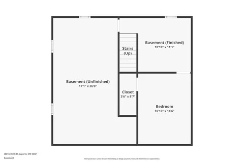 Floorplan - 28816 450th St, Laporte, MN 56461 photo 3 of 3