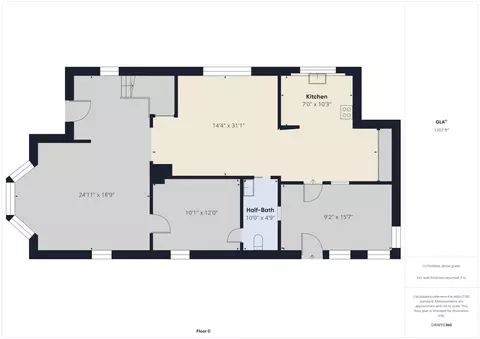 Floorplan - 201 Cherry St, Lowry, MN 56349 photo 2 of 4