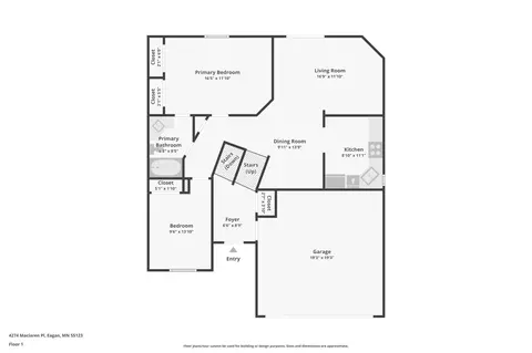 Floorplan - 4274 Maclaren Pl, Eagan, MN 55123 photo 2 of 3