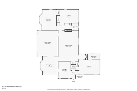 Floorplan - 621 2nd St S, Cold Spring, MN 56320 photo 1 of 2