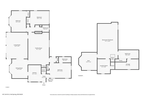 Floorplan - 621 2nd St S, Cold Spring, MN 56320 photo 2 of 2