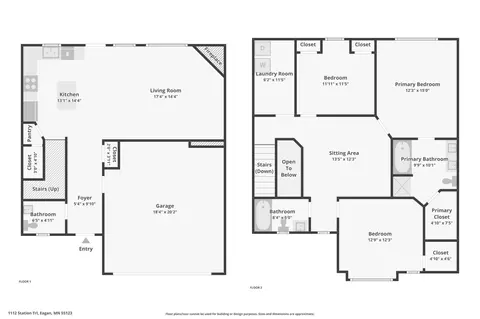 Floorplan - 1112 Station Trl, Eagan, MN 55123 photo 3 of 3
