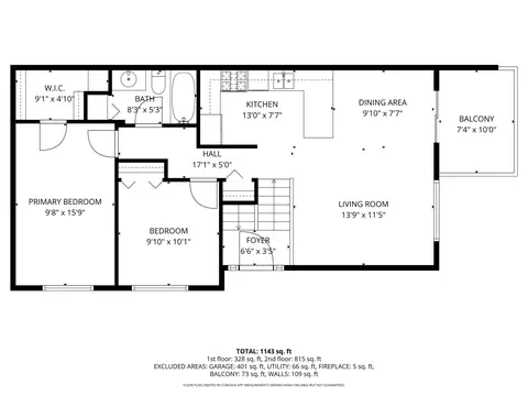 Floorplan - 1650 Hickory Hill Dr, Eagan, MN 55122 photo 2 of 3