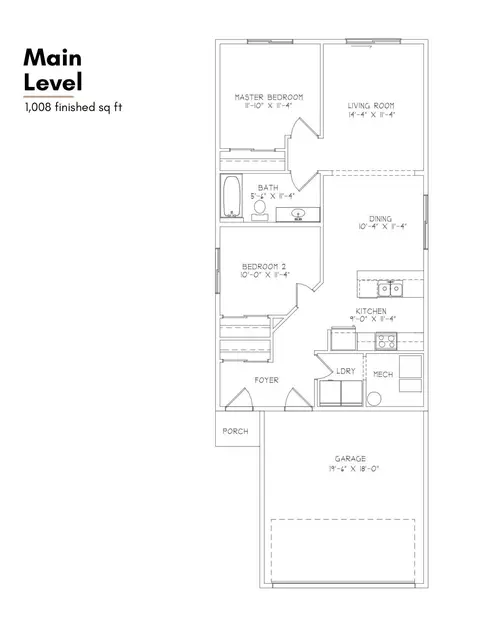 Floorplan - 14935 117th St SE, Becker, MN 55308 photo 1 of 1