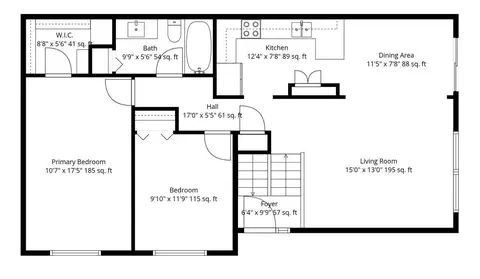 Floorplan - 4613 12 Penkwe Way, Eagan, MN 55122 photo 1 of 2