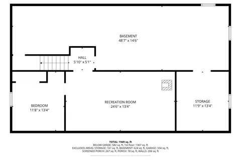 Floorplan - 629 Olson Ave, Windom, MN 56101 photo 2 of 3