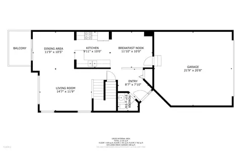 Floorplan - 2177 Cool Stream Cir, Eagan, MN 55122 photo 2 of 4
