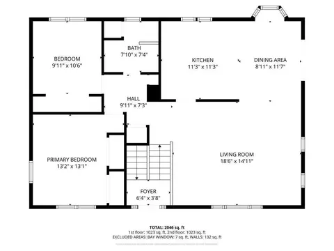 Floorplan - 6850 E County Road C, South Range, WI 54874 photo 2 of 3