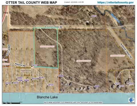 tbd Blanche Creek Rd, Battle Lake, MN 56515