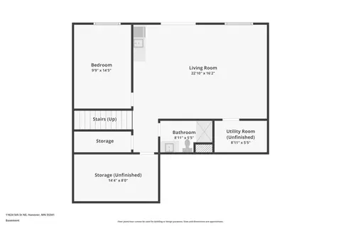 Floorplan - 11624 5th St NE, Hanover, MN 55341 photo 1 of 4