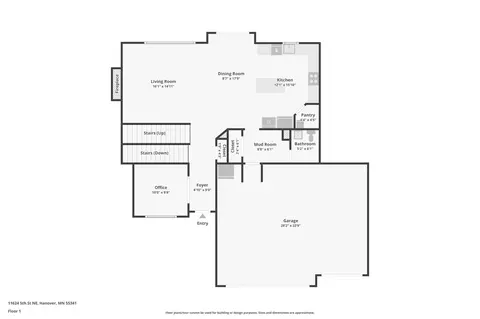 Floorplan - 11624 5th St NE, Hanover, MN 55341 photo 2 of 4