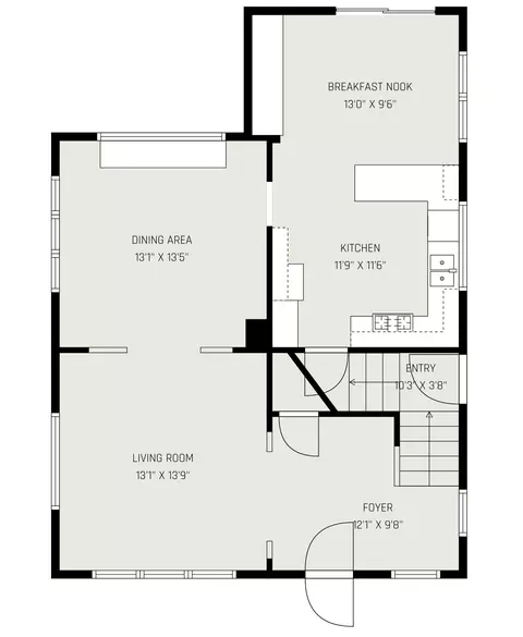 Floorplan - 609 Forest St, Kenyon, MN 55946 photo 1 of 7