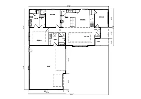 Floorplan - 1100 Slate St, Marshall, MN 56258 photo 1 of 2