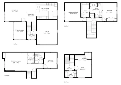 Floorplan - 628 3rd Ave NE, Minneapolis, MN 55413 photo 5 of 5