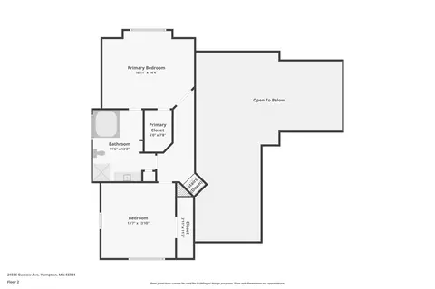 Floorplan - 21506 Darsow Ave, Hampton, MN 55031 photo 2 of 4