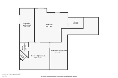 Floorplan - 21506 Darsow Ave, Hampton, MN 55031 photo 3 of 4