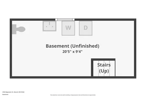 Floorplan - 4936 Edgewater Dr, Mound, MN 55364 photo 3 of 3