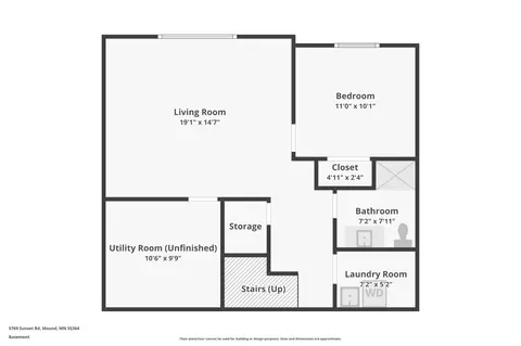 Floorplan - 5769 Sunset Rd, Mound, MN 55364 photo 1 of 4