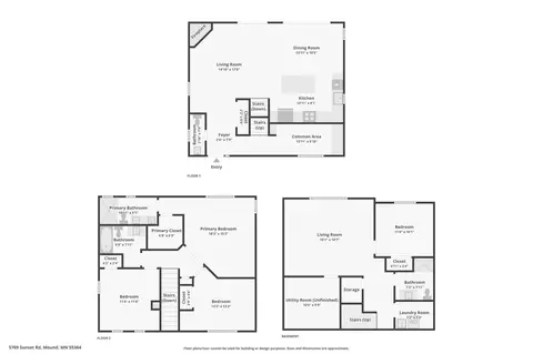 Floorplan - 5769 Sunset Rd, Mound, MN 55364 photo 2 of 4