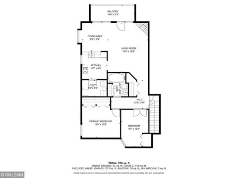 Floorplan - 5329 Highpointe Ter, Bloomington, MN 55437 photo 1 of 1