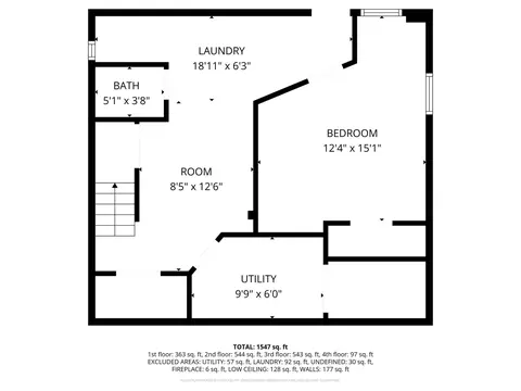 Floorplan - 627 N 20th Ave E, Duluth, MN 55812 photo 4 of 5