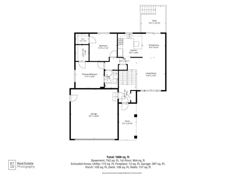 Floorplan - 7337 116th Pl N, Champlin, MN 55316 photo 1 of 3