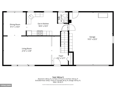 Floorplan - 2245 Maple Ln E, Maplewood, MN 55109 photo 2 of 4