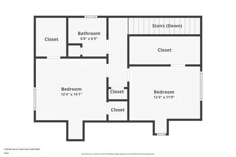 Floorplan - 1120 8th Ave N, Saint Cloud, MN 56303 photo 2 of 3